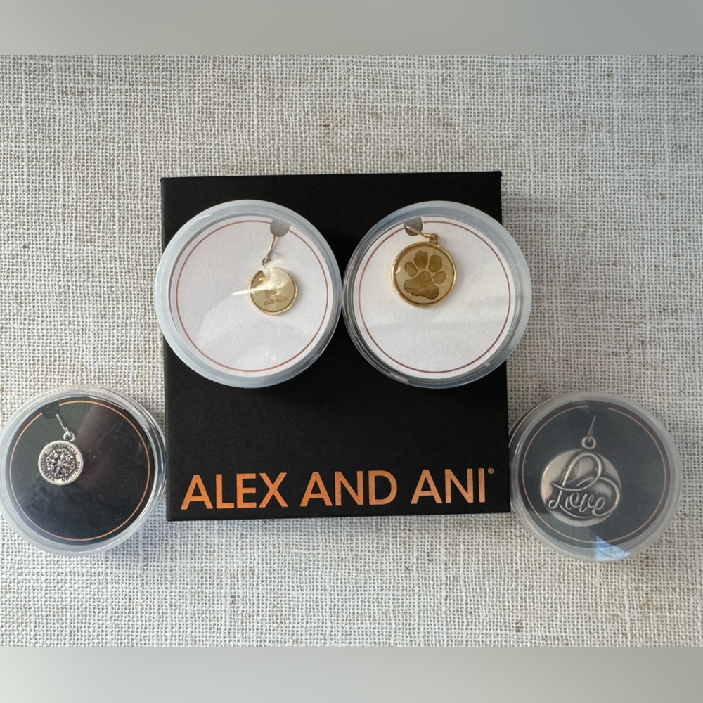 NWT ALEX AND ANI Charms NEW in box Single Charms Charm Bracelet Charm Necklace